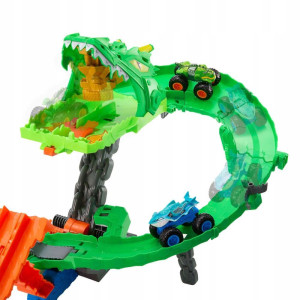 Hot Wheels Monster Trucks Destruicao Do Dragao-121413-69327