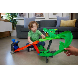 Hot Wheels Monster Trucks Destruicao Do Dragao-121413-81002