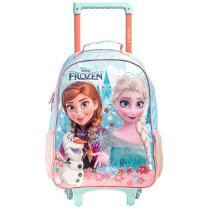 Mochila Infantil Com Rodinha Frozen X