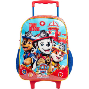 Mochila Infantil Com Rodinha Paw Patrol Kit-125252-97873