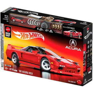 Mega Hot Wheels Acura Nsx 90 1:16 876pcs-121170-28003