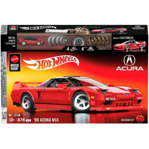 Mega Hot Wheels Acura Nsx 90 1:16 876pcs-121170-43511