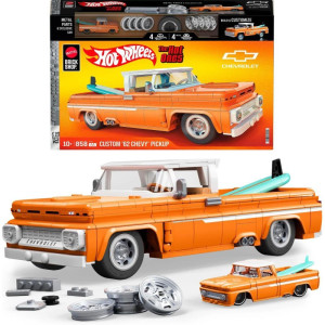 Mega Hot Wheels Chevy Pickup 62 1:16 858pcs-121171-54338