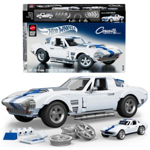 Mega Hot Wheels Corvette Grand Sport 1:16 918p-121172-35814