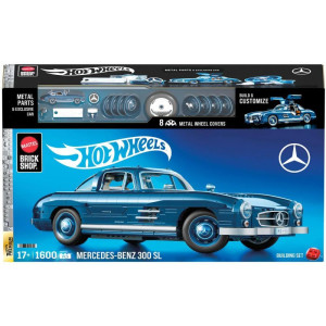 Mega Hot Wheels Mercedes-benz 300sl 1:12 1600p-121173-17090