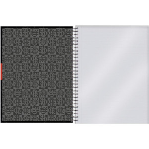 Caderno 01x1 Cp.dura Colegial Flamengo 80fls-126201-70676