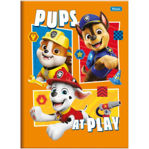 Caderno Brochura 1/4 Capa Dura Patrulha Canina 80f-126227-65996