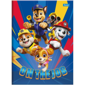 Caderno Brochura 1/4 Capa Dura Patrulha Canina 80f-126227-82007