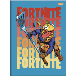 Caderno Brochurao Capa Dura Fortnite 80fls-126208-52140