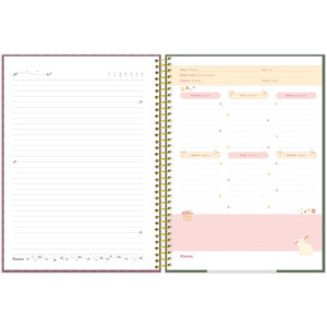 Caderno 01x1 Capa Dura Milly 80f-126273-54743