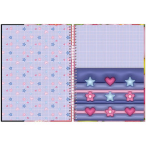 Caderno 01x1 Capa Dura Nicecream 80f-126278-19491