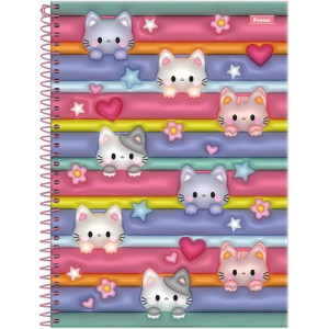 Caderno 01x1 Capa Dura Nicecream 80f-126278-67351