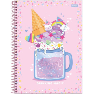 Caderno 01x1 Capa Dura Sugar Rush 80f-126286-75876