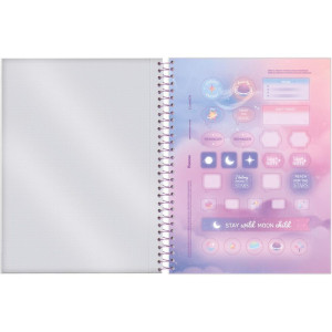 Caderno 01x1 Cp.dura Colegial Cosmos 80fls-126253-49316