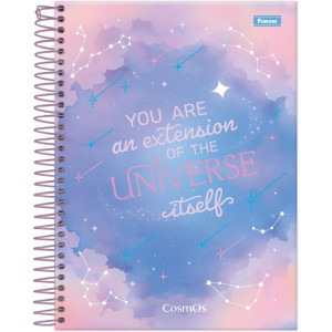Caderno 01x1 Cp.dura Colegial Cosmos 80fls-126253-81290