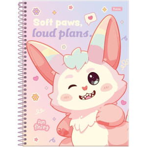 Caderno 10x1 Capa Dura Funfinily 160fls-126266-50283