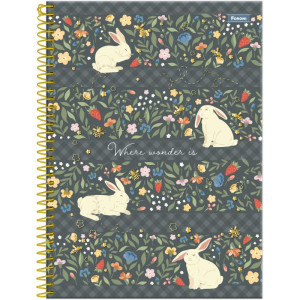 Caderno 10x1 Capa Dura Milly 160f-126274-66459