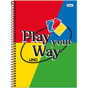 Caderno 10x1 Capa Dura Uno 160fls-126235-52492