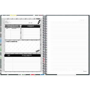 Caderno 10x1 Capa Dura Uno 160fls-126235-94880