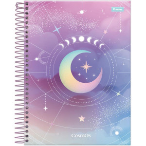 Caderno 10x1 Cp.dura Colegial Cosmos 160fls-126254-21572