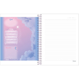 Caderno 10x1 Cp.dura Colegial Cosmos 160fls-126254-23023