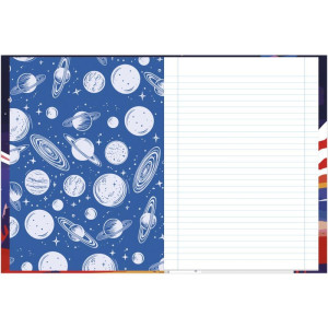 Caderno Brochura 1/4 Capa Dura Spacefly 80f-126283-36417
