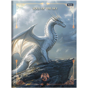 Caderno Brochurao Capa Dura Drakos 80fls-126263-63614