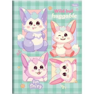 Caderno Brochurao Capa Dura Funfinily 80fls-126267-88476