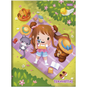 Caderno Brochurao Capa Dura Ternuritas 80f-126321-23192