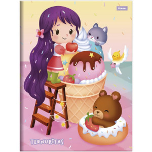 Caderno Brochurao Capa Dura Ternuritas 80f-126321-32135