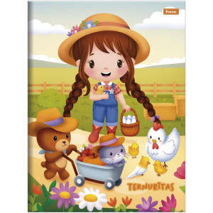 Caderno Brochurao Capa Dura Ternuritas 80f-126321-86568