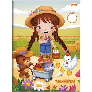 Caderno Brochurao Sem Pauta Aventurinos 60fls