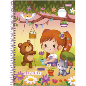Caderno Caligrafia Ternuritas 80f