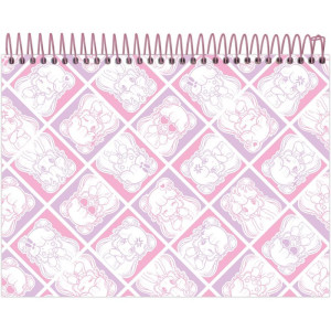 Caderno Desenho Univ Capa Dura Doll Para Colorir 24fls-126259-67547