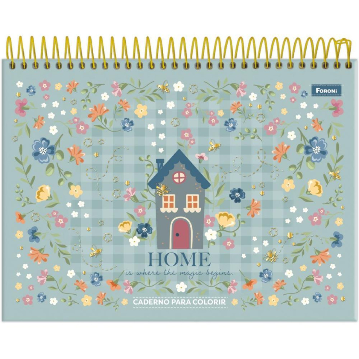 Caderno Desenho Univ Capa Dura Milly Para Colorir 24fls-126275-30172