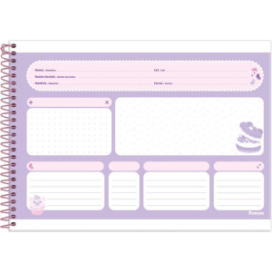 Caderno Desenho Univ Capa Dura Sugar Rush 80f-126288-99078