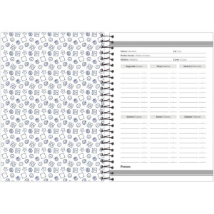 Caderno Espiral 1/4 Capa Dura Super Mario Bros 80fls-126233-92555