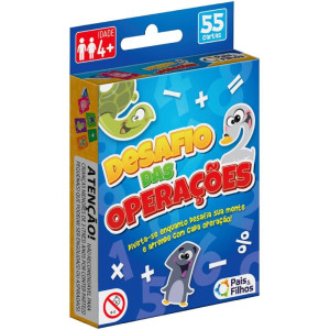Jogo De Cartas Desafio Das Operacoes