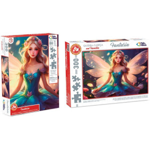 Quebra-cabeca Cartonado Fantasia 300 Pecas-126310-11774
