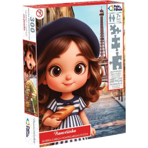 Quebra-cabeca Cartonado Francesinha 300 Pecas