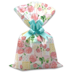 Saco De Presente Perola 370 Floratta Rose 20x29cm 50un-1199100031-55089