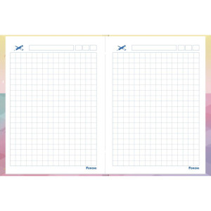 Caderno Quadriculado 1/4 1x1cm 40f Ternuritas-126327-78121