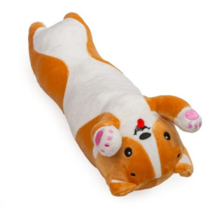 Almofada De Pelúcia Doguinho 50cm Polibrinq Hug Me Up Plc04