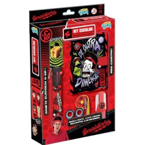 Kit Papelaria Surpresa Enaldinho Polibrinq Scb-ed13 Schoolbrinq