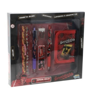 Kit Papelaria Polibrinq Enaldinho Wallet Scb-ed14 Schoolbrinq ...