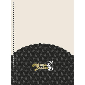 Caderno 15x1 Capa Dura Rebecca Bonbon 240f-126351-61594
