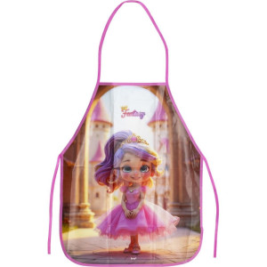 Avental Escolar Decorado Fantasy Infantil