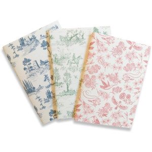 Caderneta 1/8 Decorados 3 Cadernos 32f Cada C/1 Canet-126462-82368