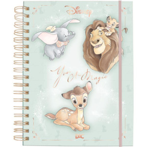 Caderno 01x1 Capa Dura Disney.classics Smart Univ C/elast-126428-15398