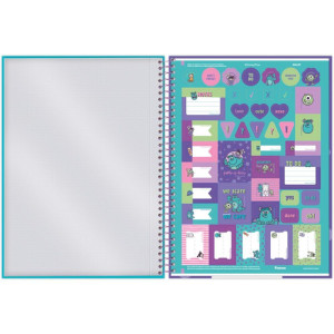 Caderno 10x1 Capa Dura Monstros S. A. 160f-126503-17769